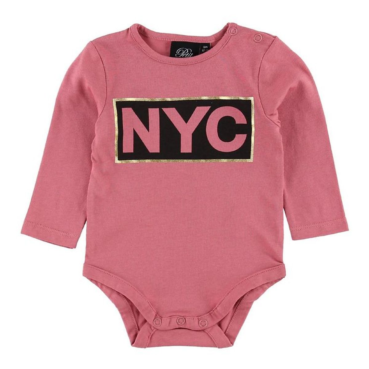 Petit by Sofie Schnoor Body l/æ - Mørk Pink m. NYC