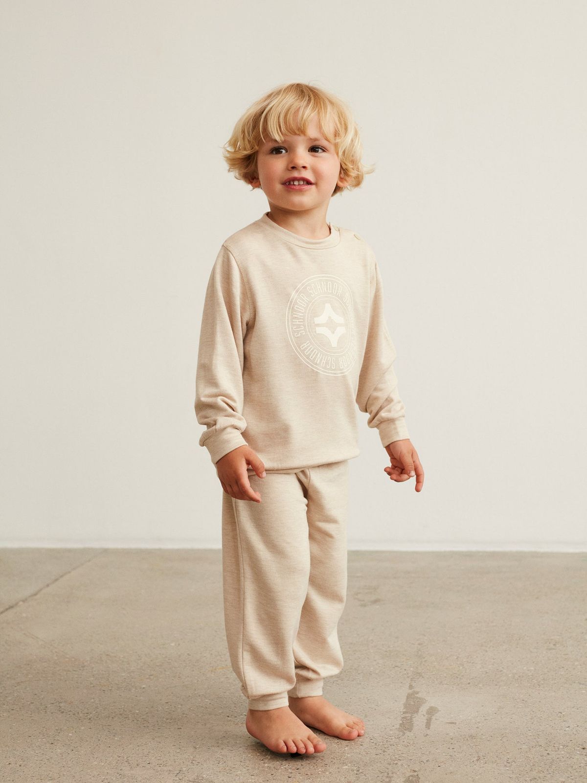 Petit By Sofie Schnoor Pants Light Beige - 74 cm