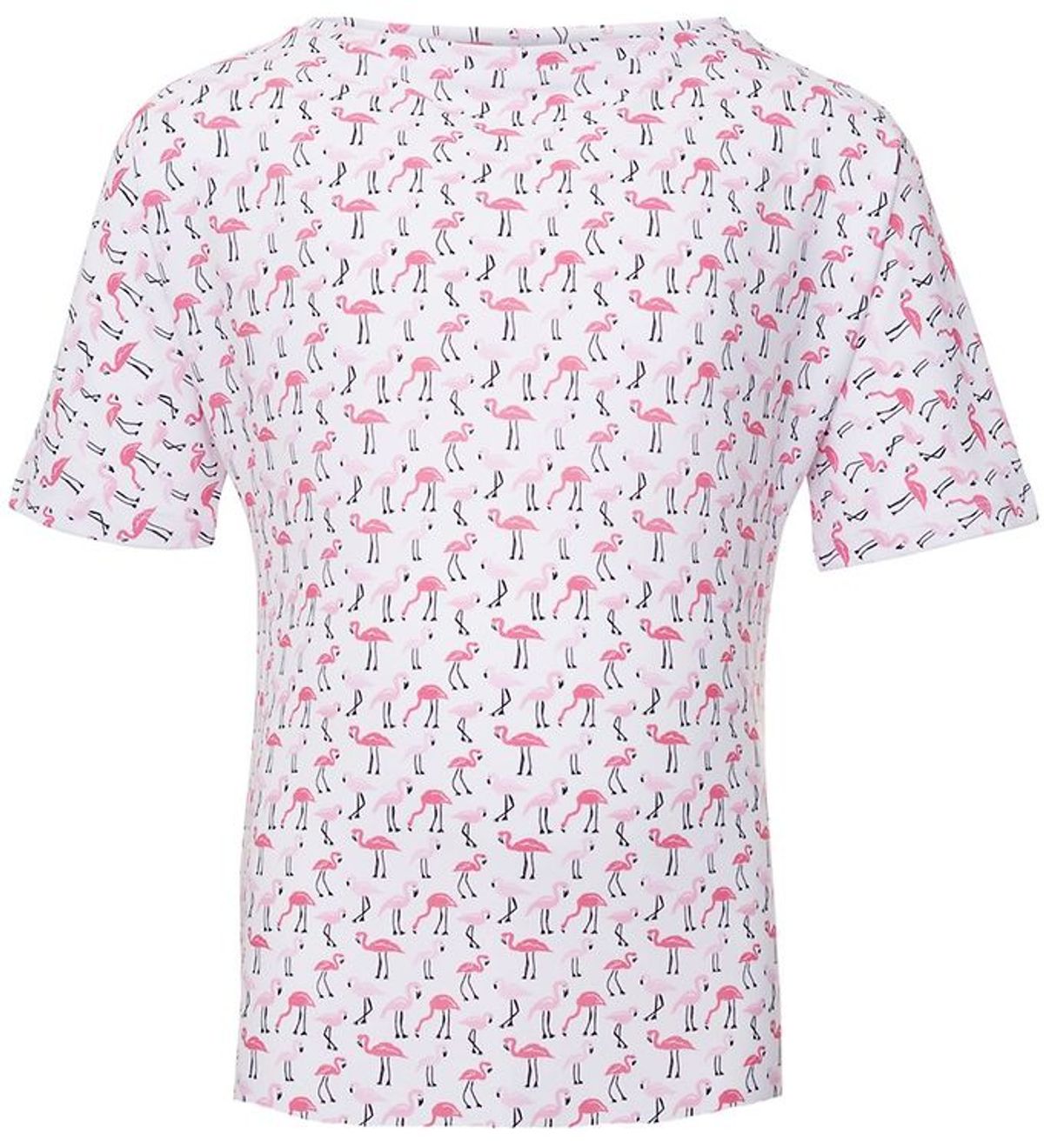 Petit Crabe Badebluse - Luna - UV50+ - Creme m. Flamingo