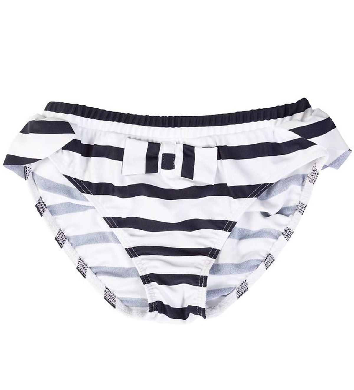 Petit Crabe Bikinitrusser - Zoe - UV50+ - Hvid/Navystribet