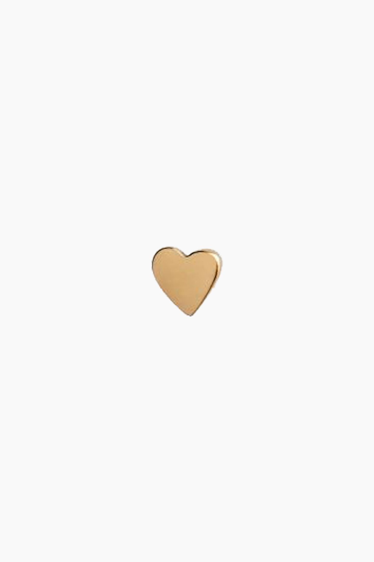 Petit Love Heart Earring Piece - Gold - Stine A - Guld One Size