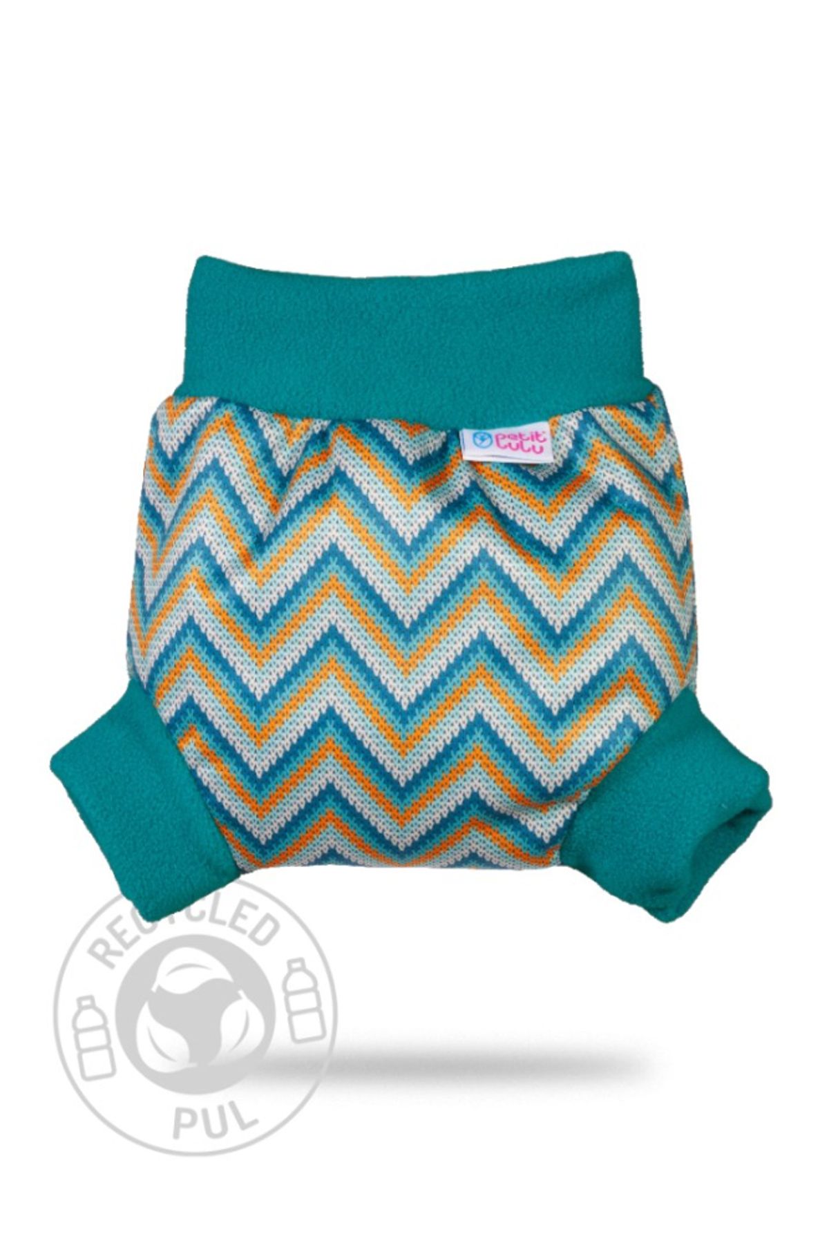 Petit Lulu - PUL-up - knitted chevron - størrelse Medium