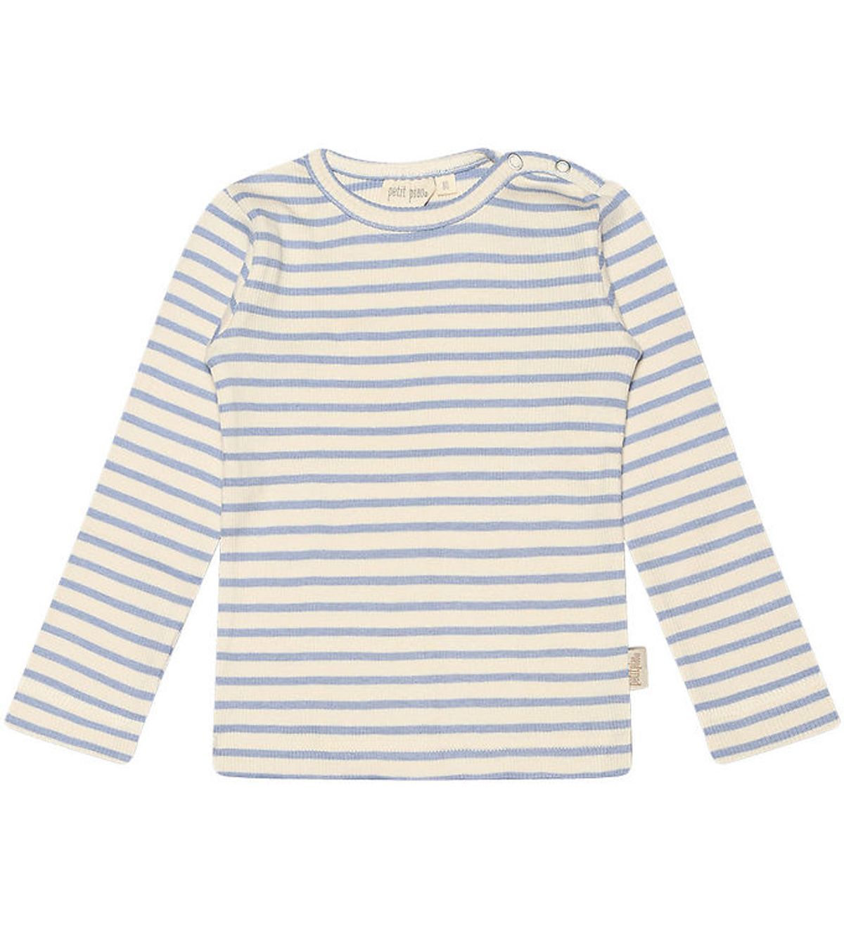 Petit Piao Bluse - Rib - Modal - Spring Blue