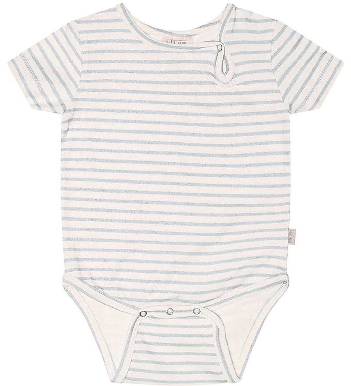 Petit Piao Body k/æ - Printed - Pearl Blue/Offwhite