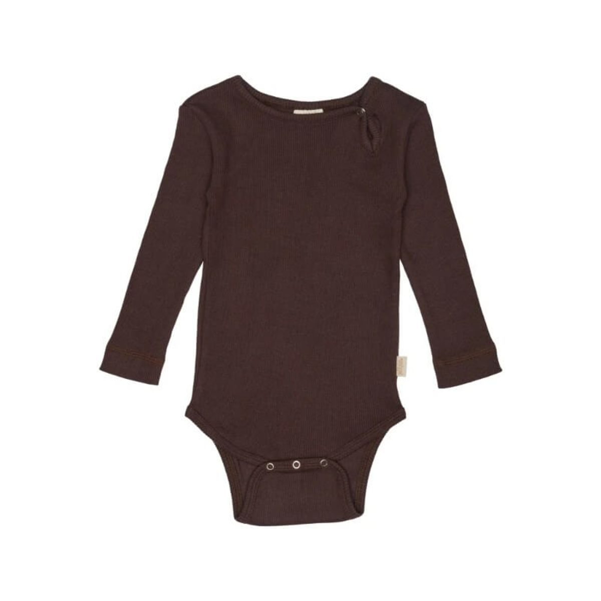 Petit Piao - Body L/S Modal - Coffee - 80