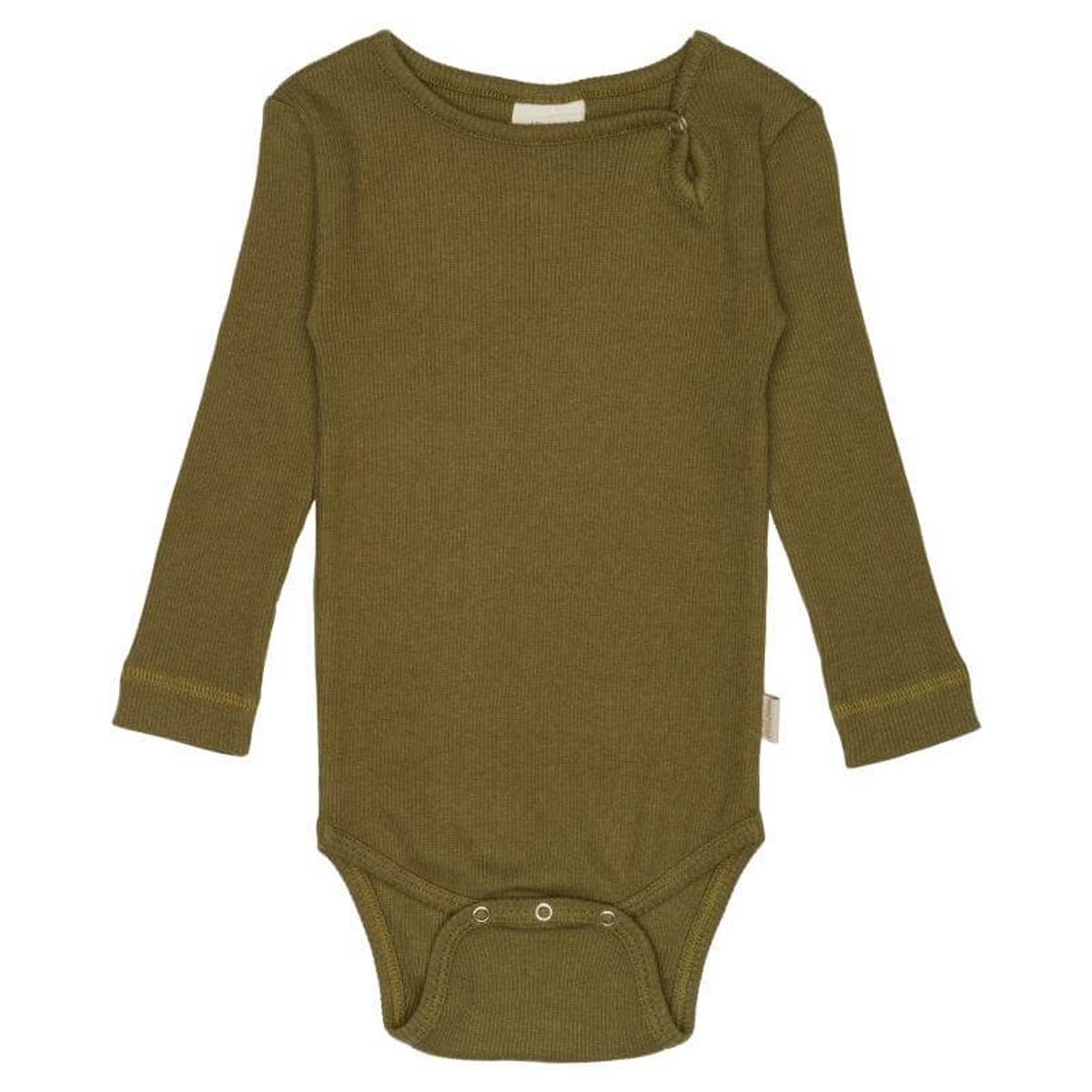 Petit Piao - Body L/S Modal - Leaves - 80