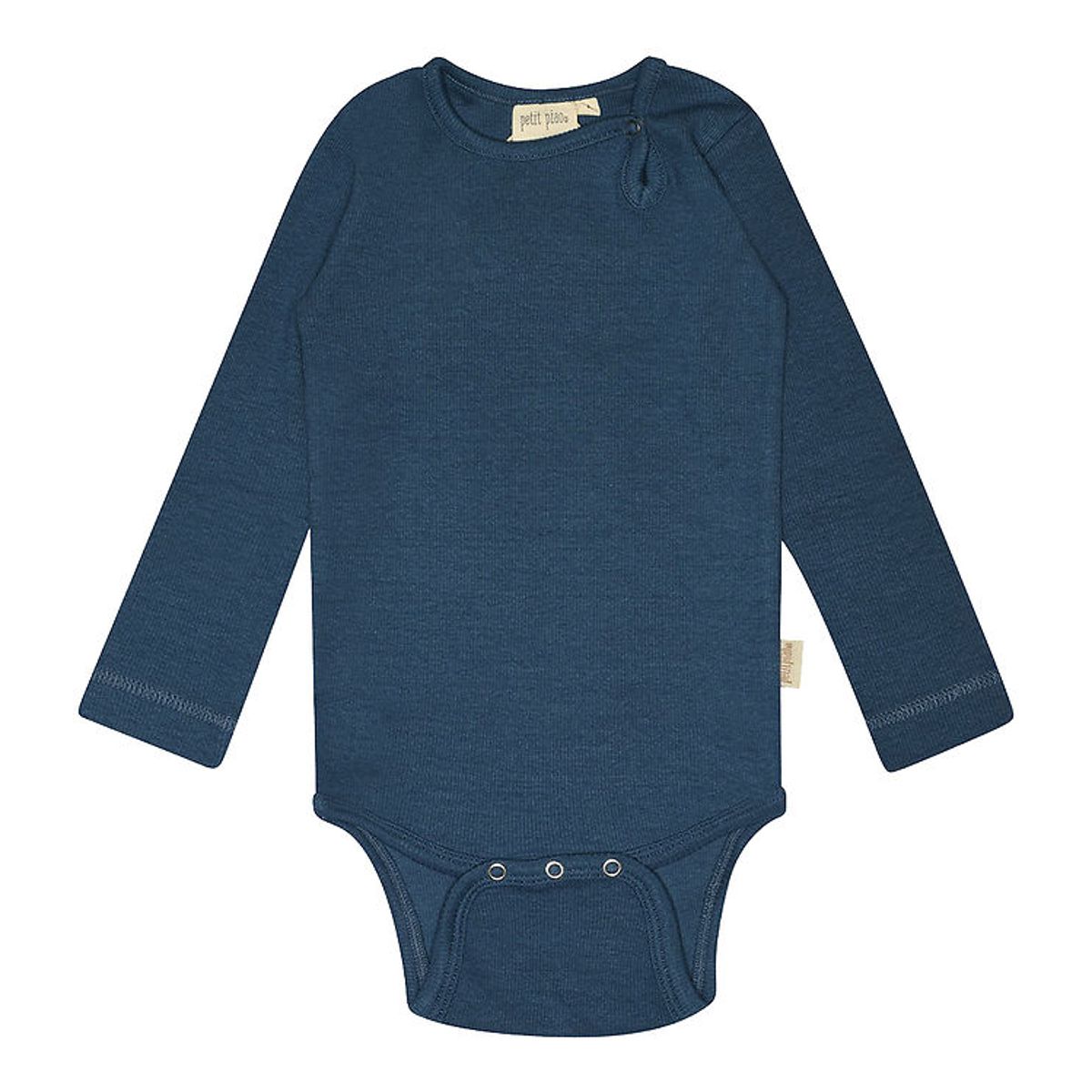 Petit Piao Body l/æ - Rib - Modal - Ensign Blue