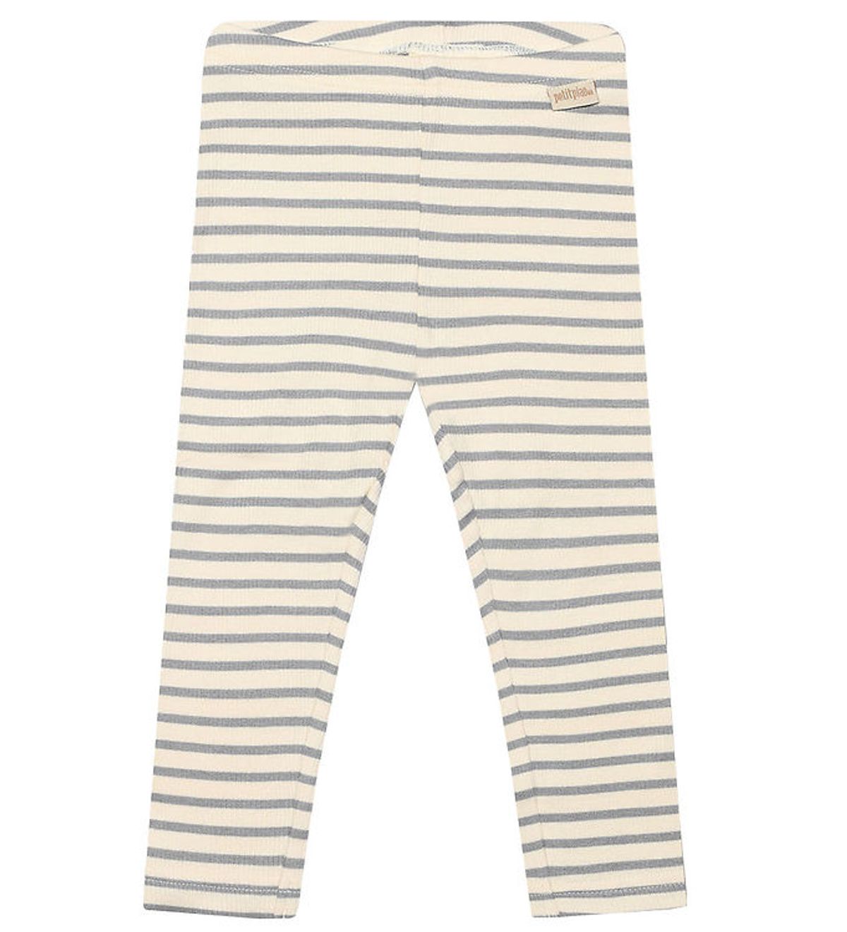 Petit Piao Leggings - Rib - Modal - Blue Mist