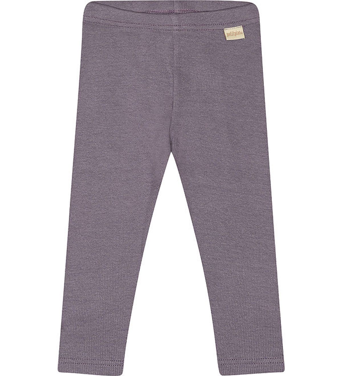 Petit Piao Leggings - Rib - Modal - Dusty Violet