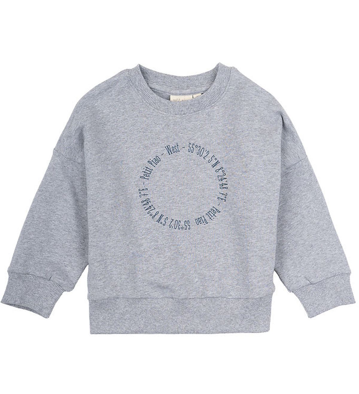 Petit Piao Sweatshirt - Light Grey Melange