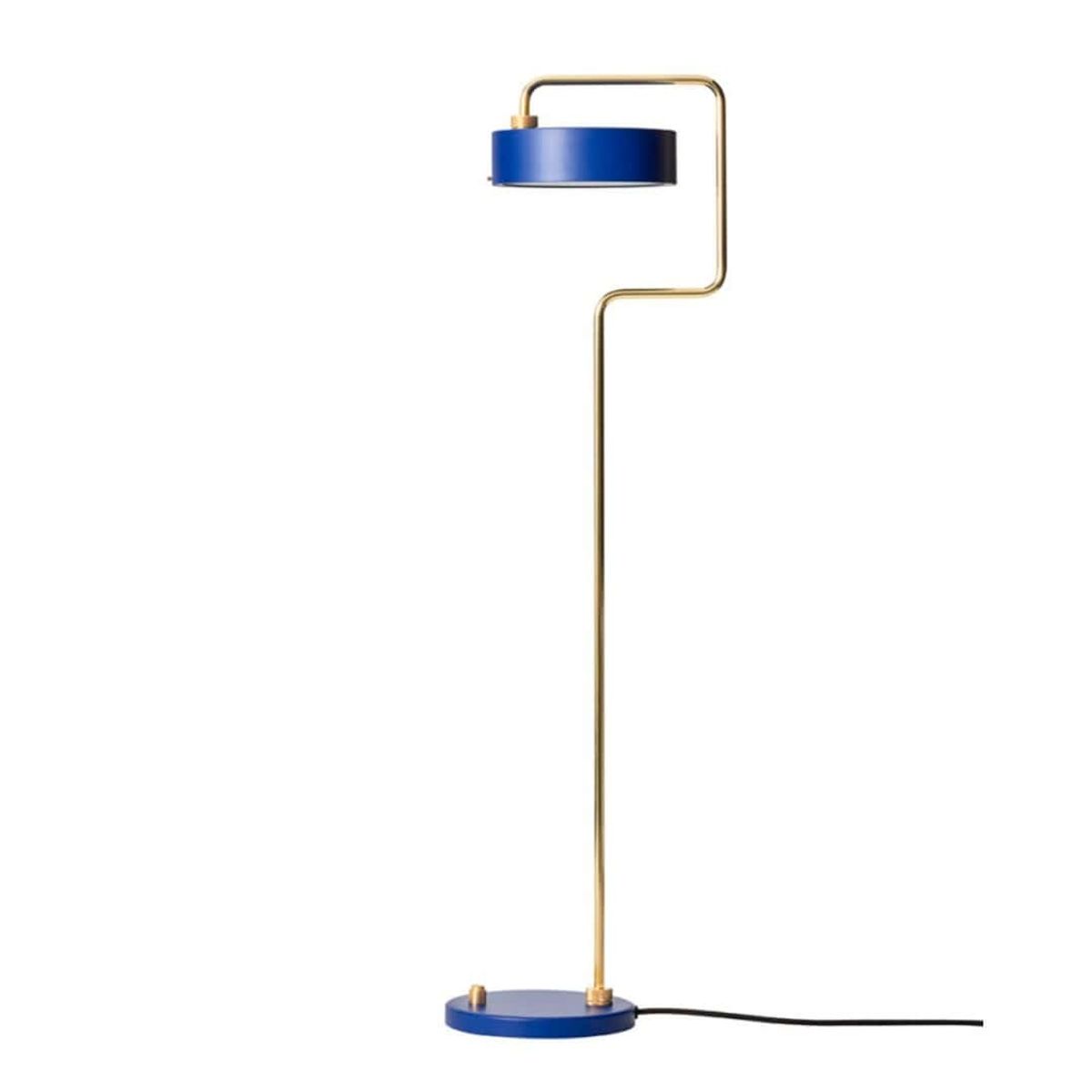 Petite Machine Gulvlampe Royal Blue - Made by Hand