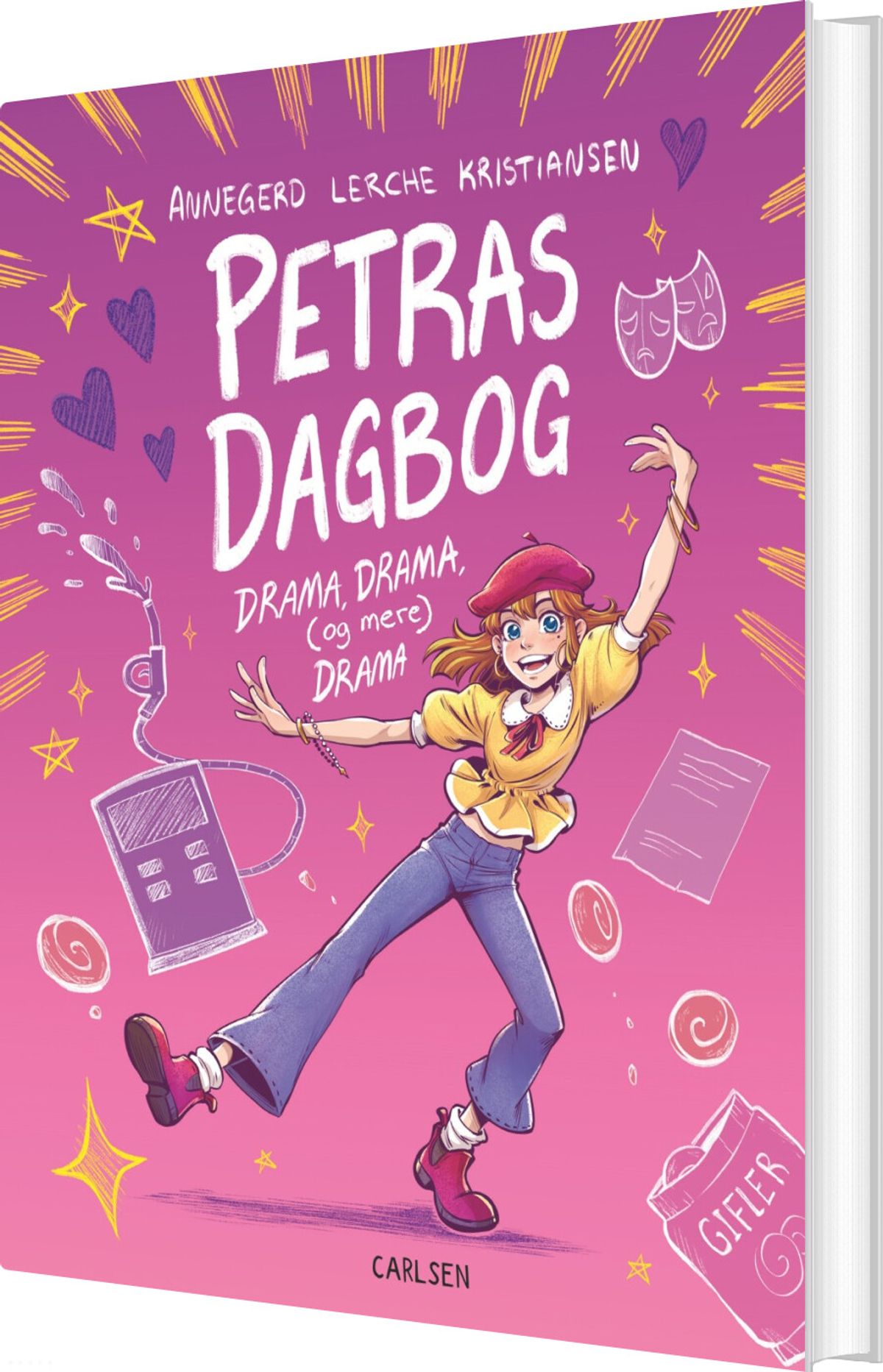 Petras Dagbog - Drama, Drama, Og Mere Drama - Annegerd Lerche Kristiansen - Bog