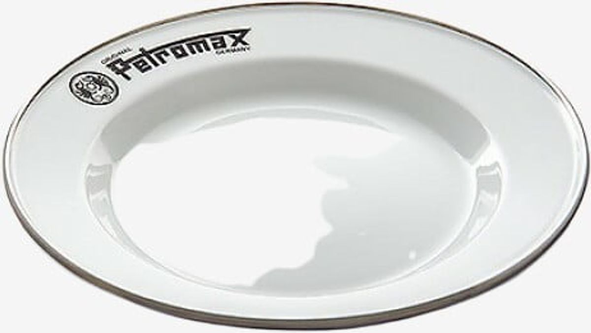 Petromax - Emaljetallerkener, 2 stk. (White)