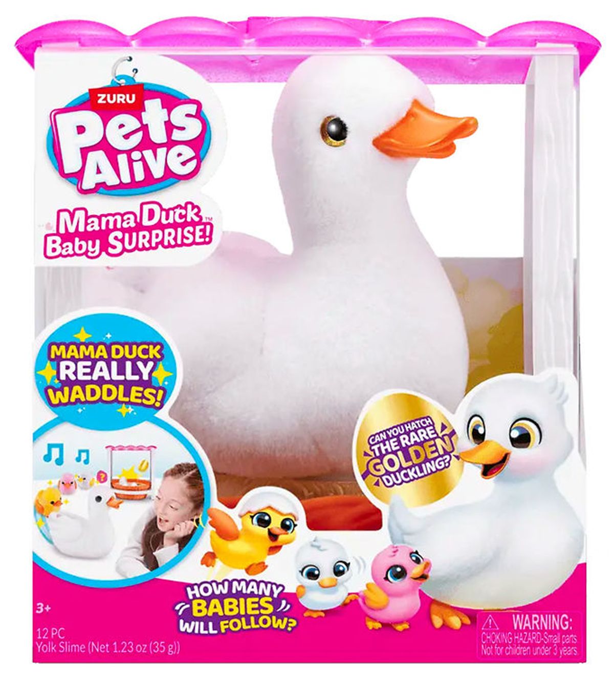 Pets Alive Bamse - 30 cm - Mama Duck m. Musik