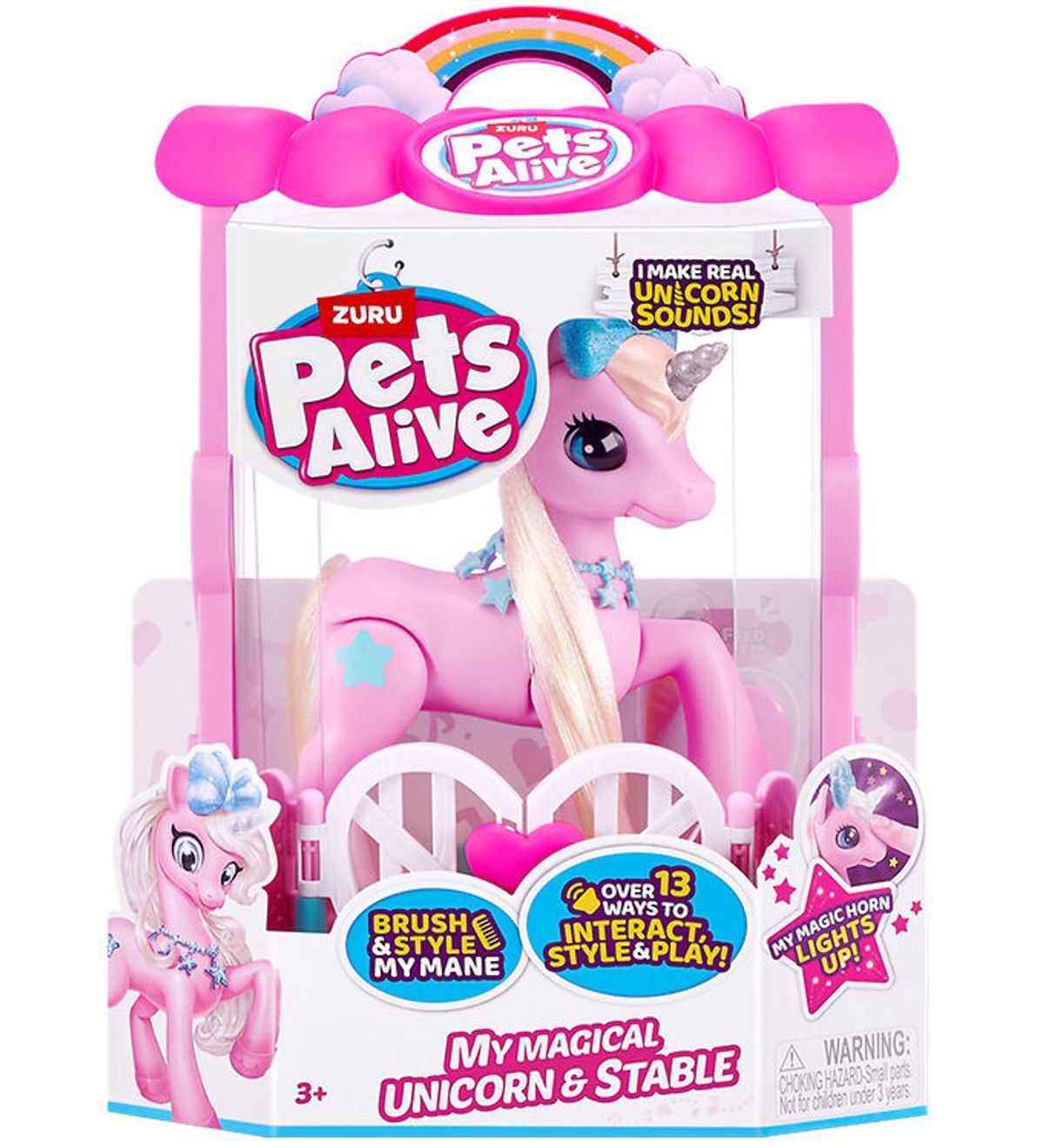 Pets Alive Legetøj - Interactive Unicorn Playset