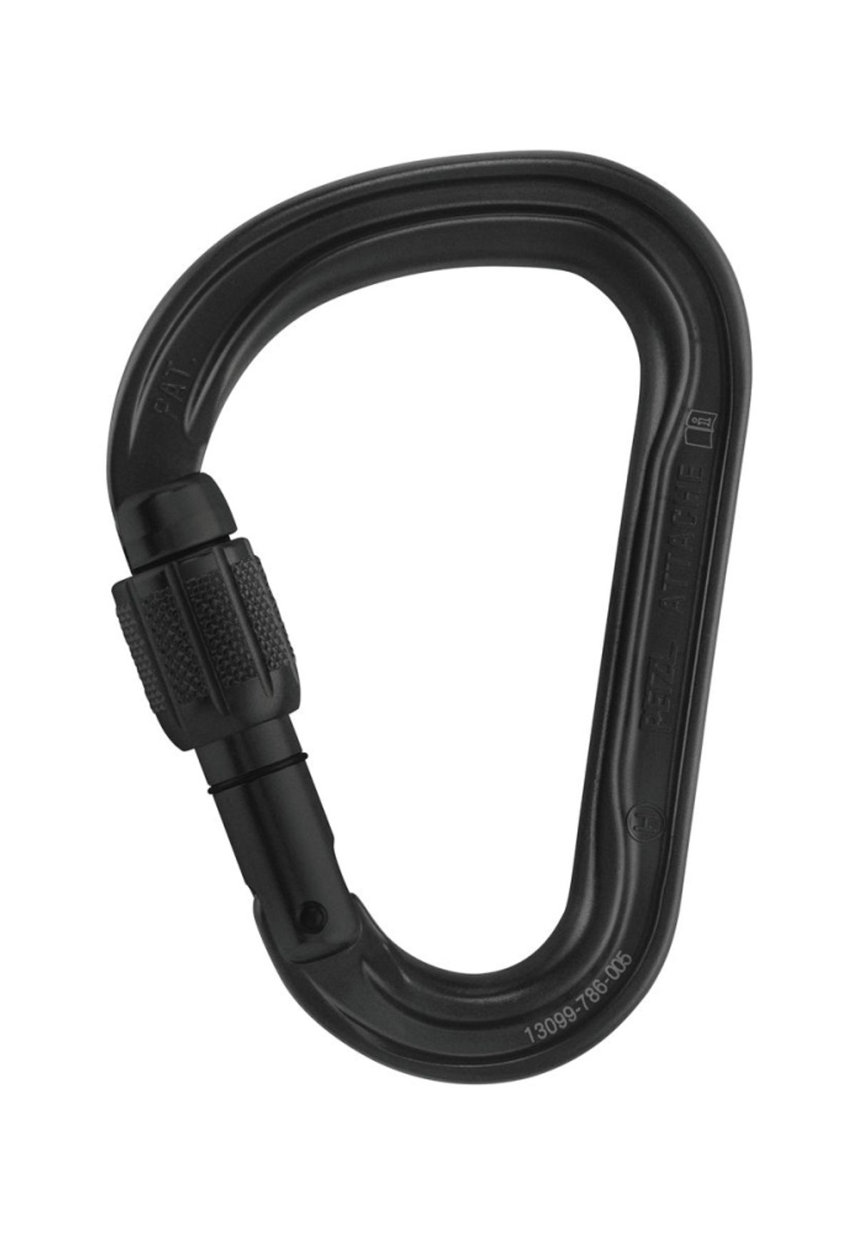 Petzl ATTACHE Screw-Lock - Tactical - Black