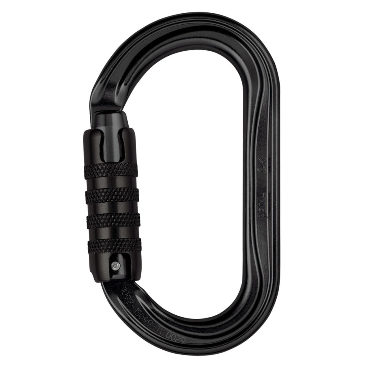 Petzl OK Triact-Lock - Tactical - Black