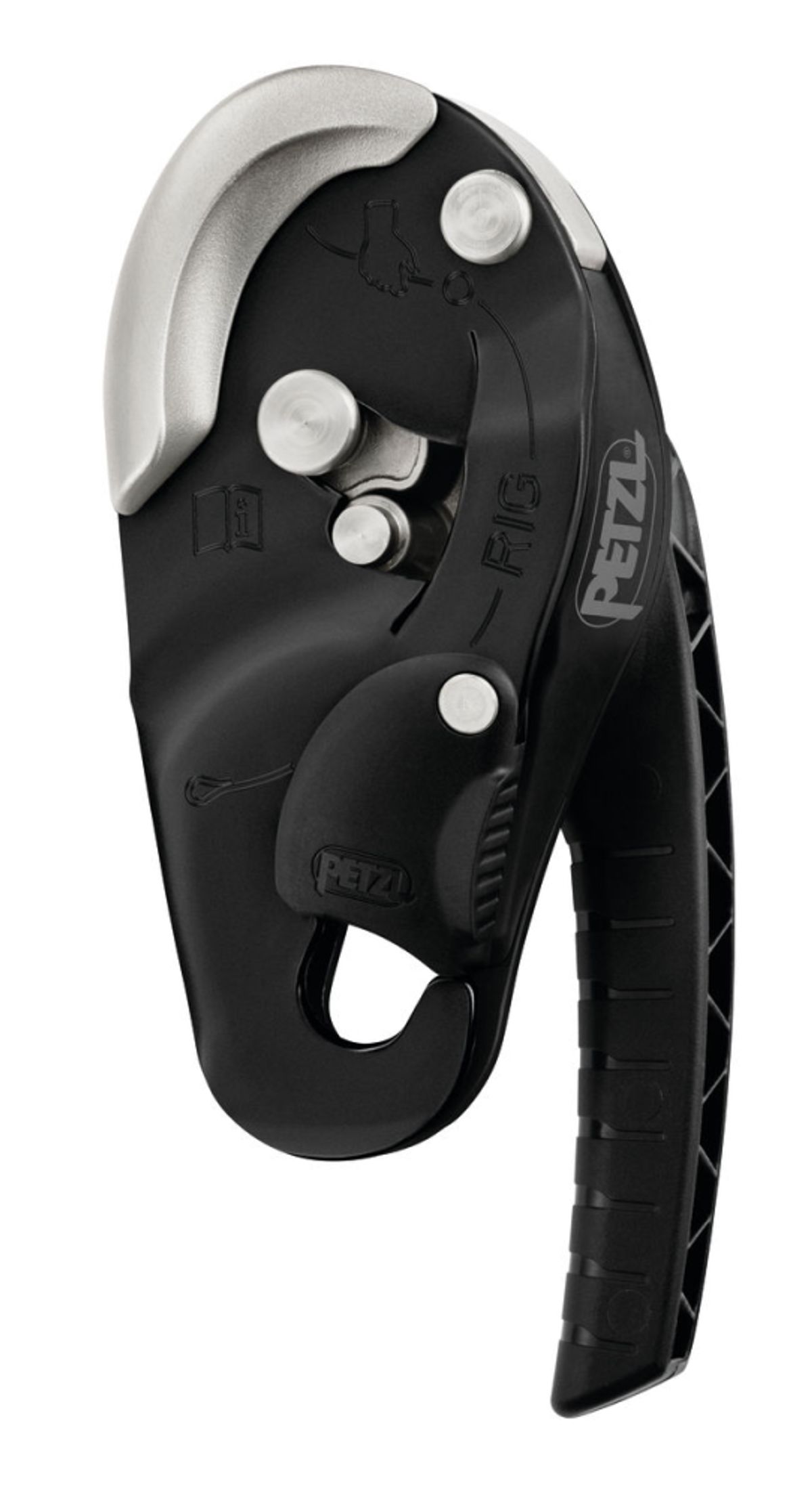 Petzl RIG Descender - Tactical - Black