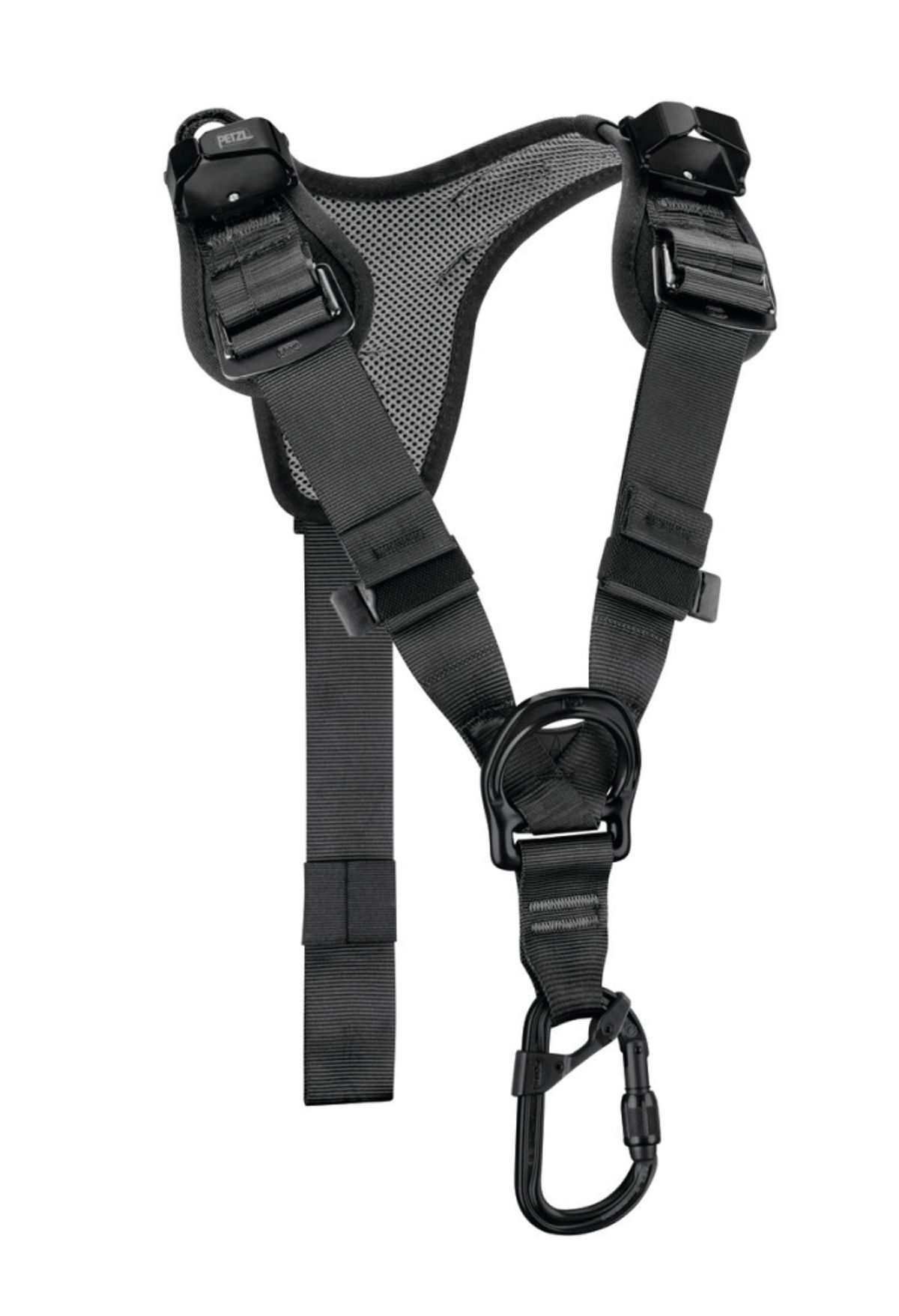 Petzl TOP Chest Harness - Tactical - Black