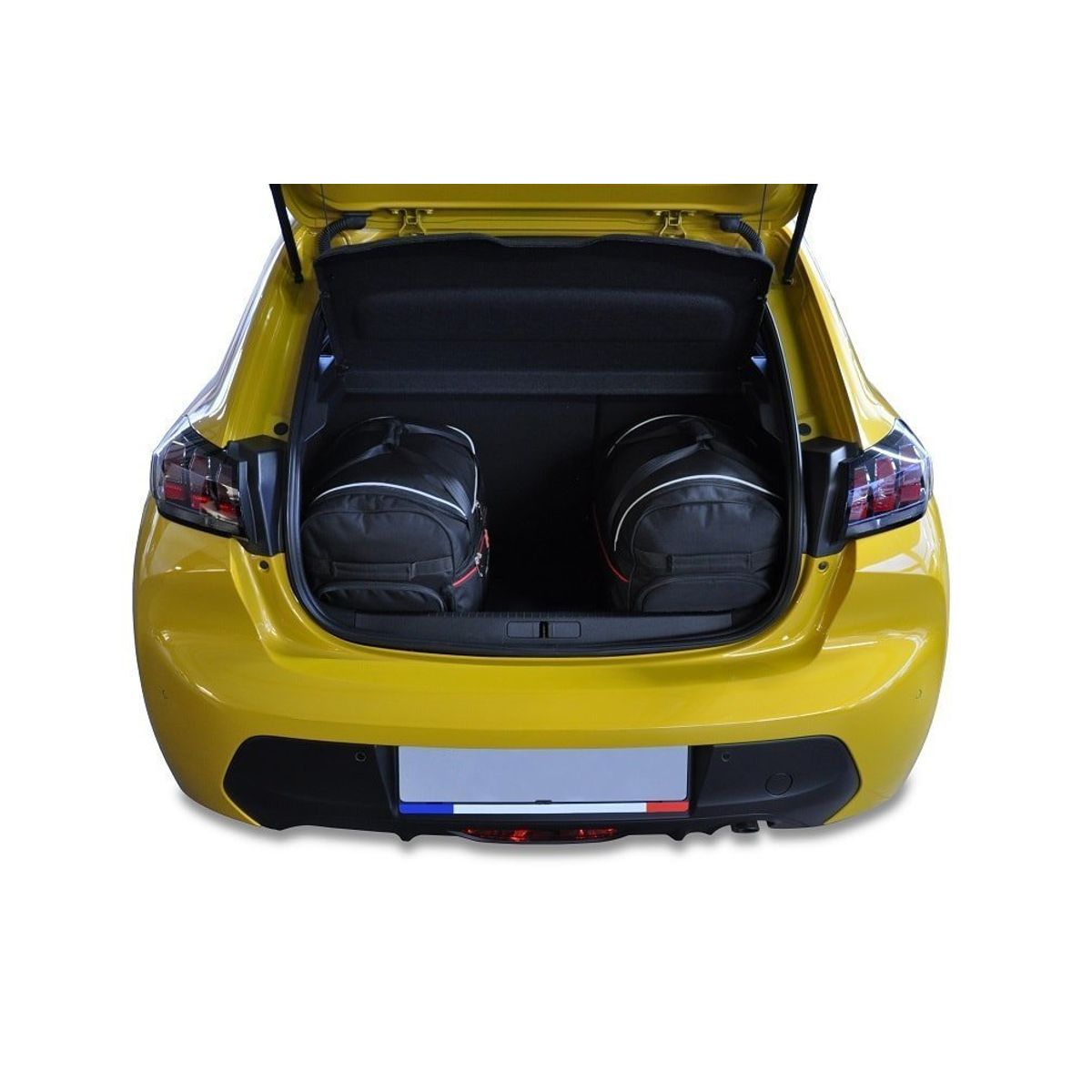 PEUGEOT 208 HATCHBACK 2019+ CAR BAGS SET 3 PCS