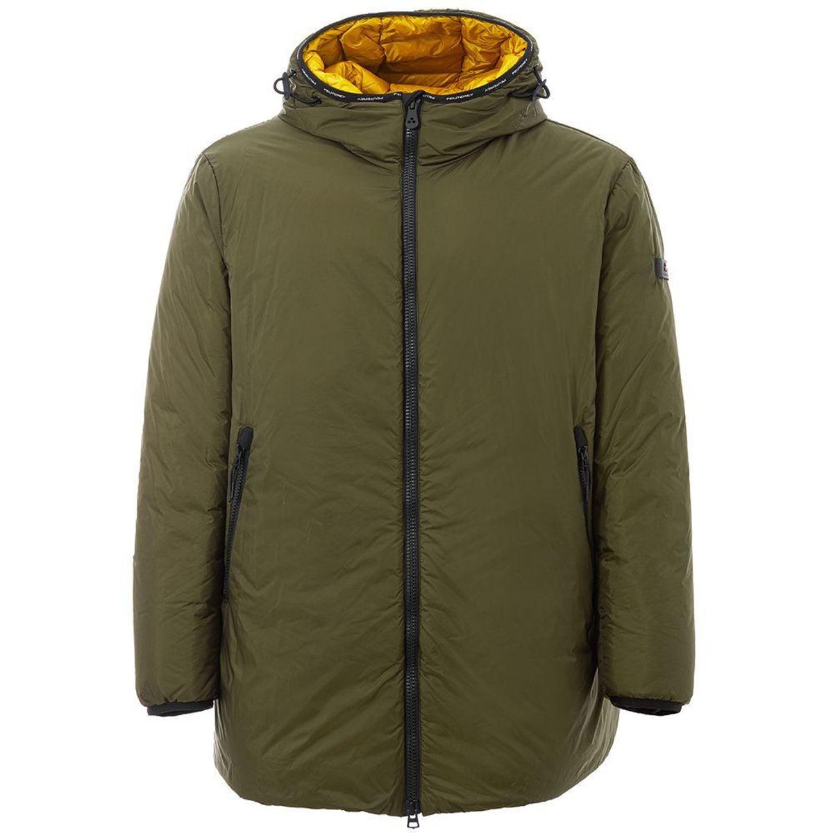 Peuterey Chic Green Polyamide Herre Jacket