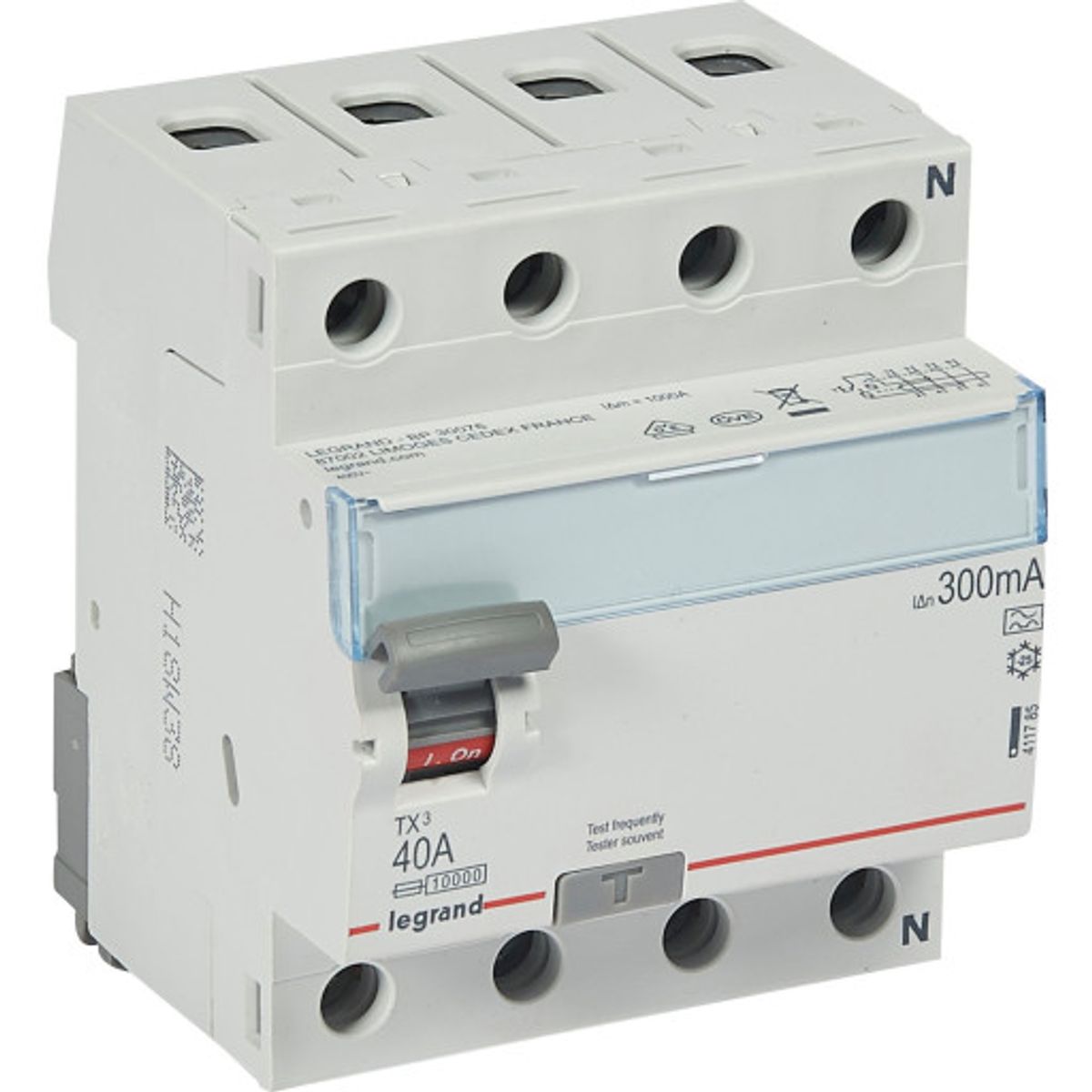 PFI 4P 40A 300MA 10KA A TX3