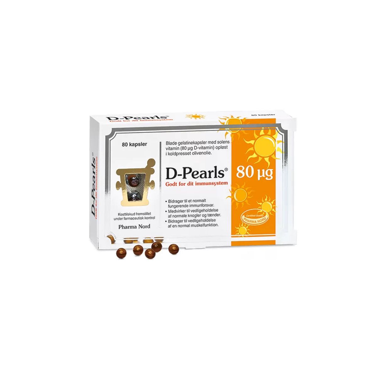 Pharma Nord - D-pearls 80 Mcg 80 Stk