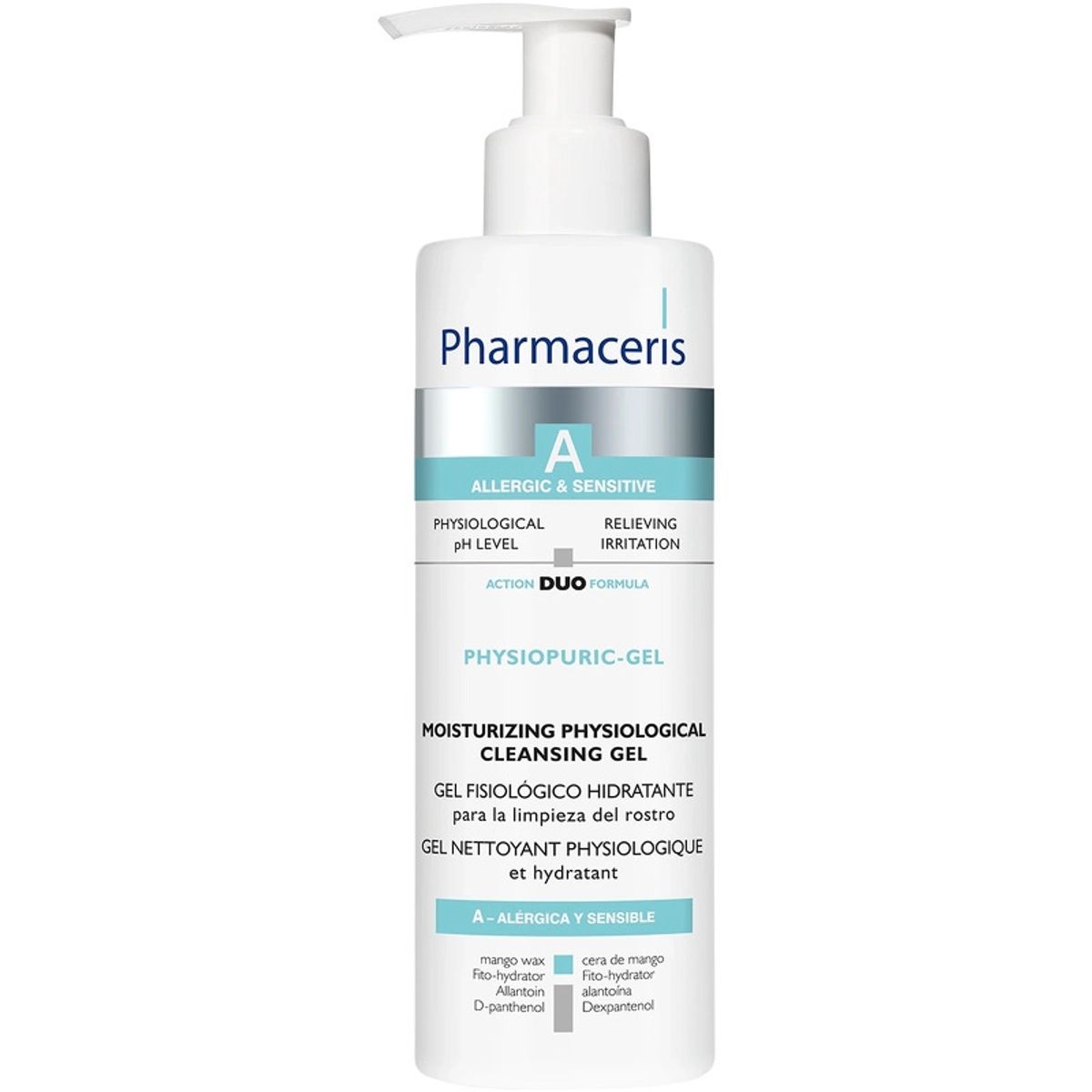 Pharmaceris A Physiopuric Moisturizing Physiological Cleansing Gel 190 ml