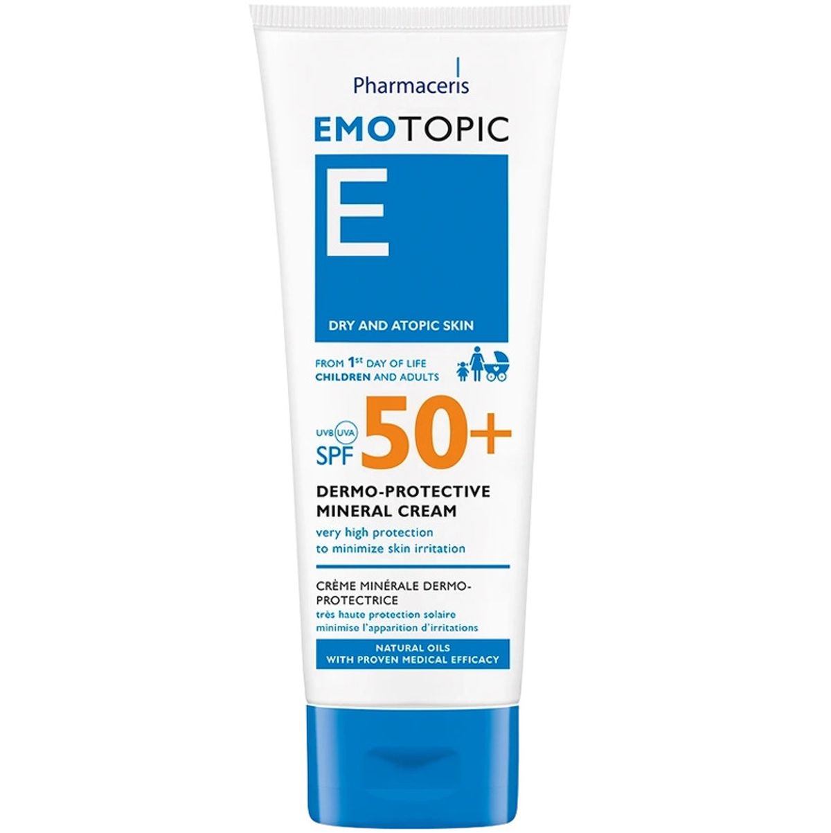 Pharmaceris E Emotopic Dermo-Protective Mineral Cream SPF 50+ - 75 ml