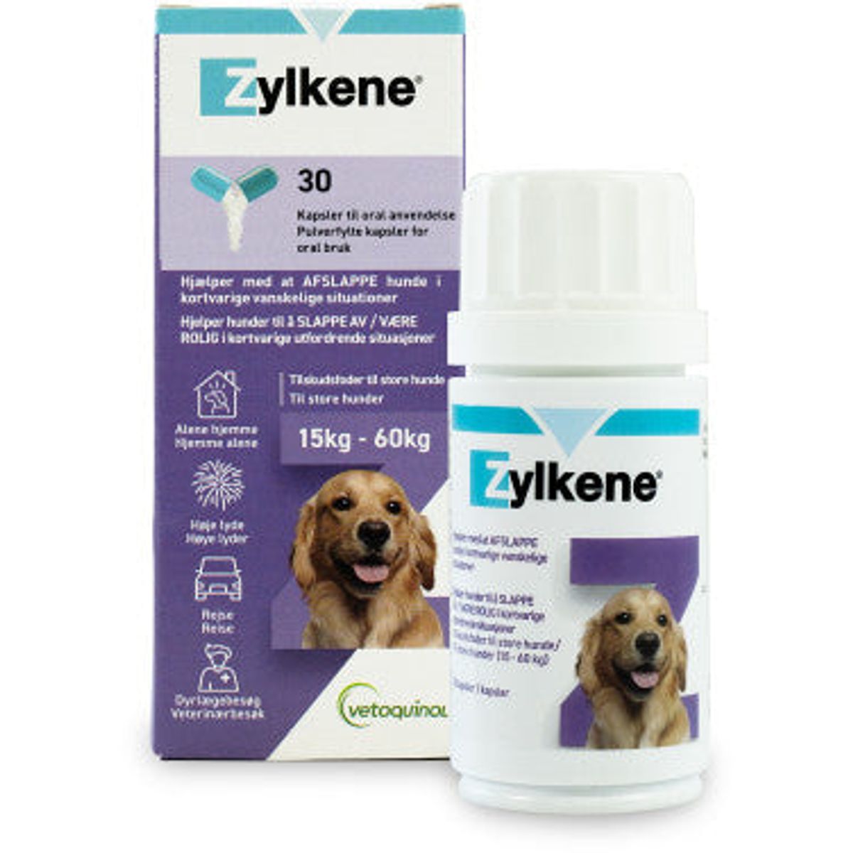 Pharmaservice - Zylkéne 225mg. TIL HUND 10-30 KG 30 stk. - Alt til Hunden