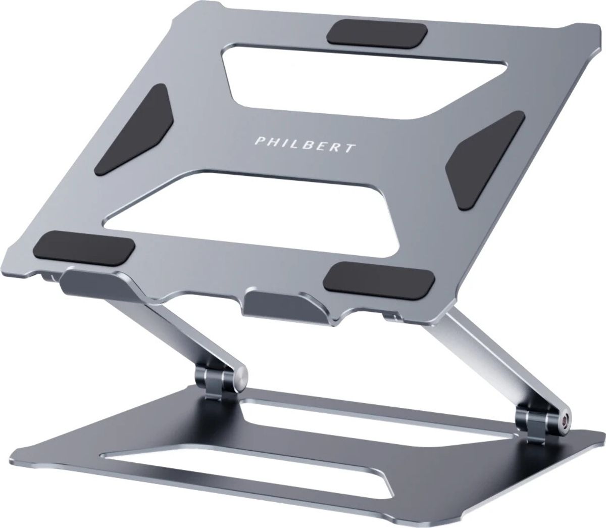 Philbert - Laptop Og Tablet Stander - Universal Og Justerbar - Sølv