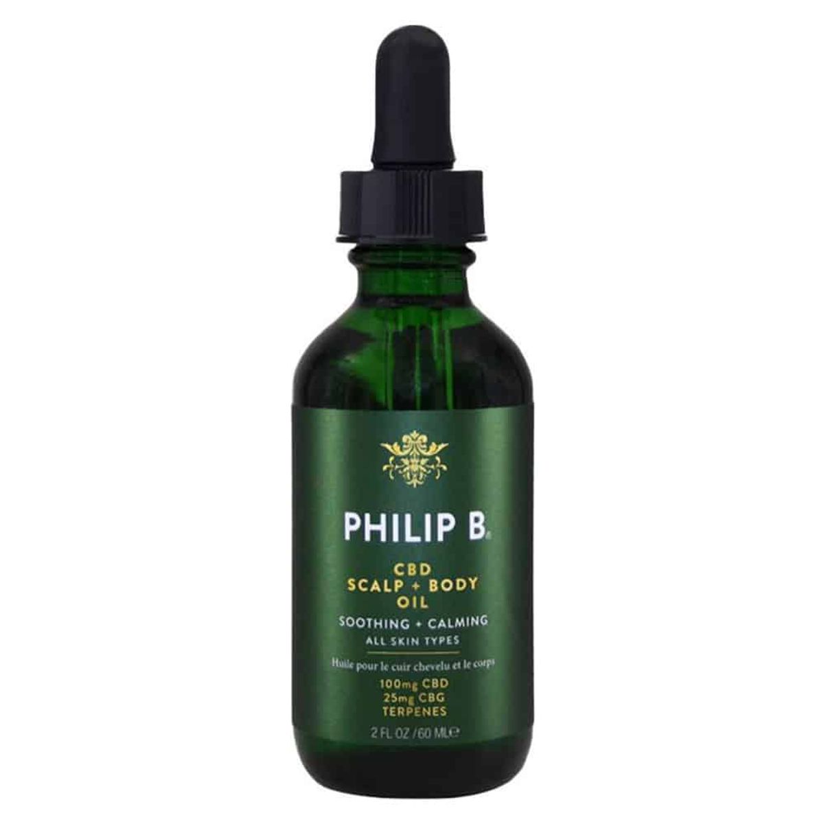 Philip B CBD Scalp + Body Oil 60ml