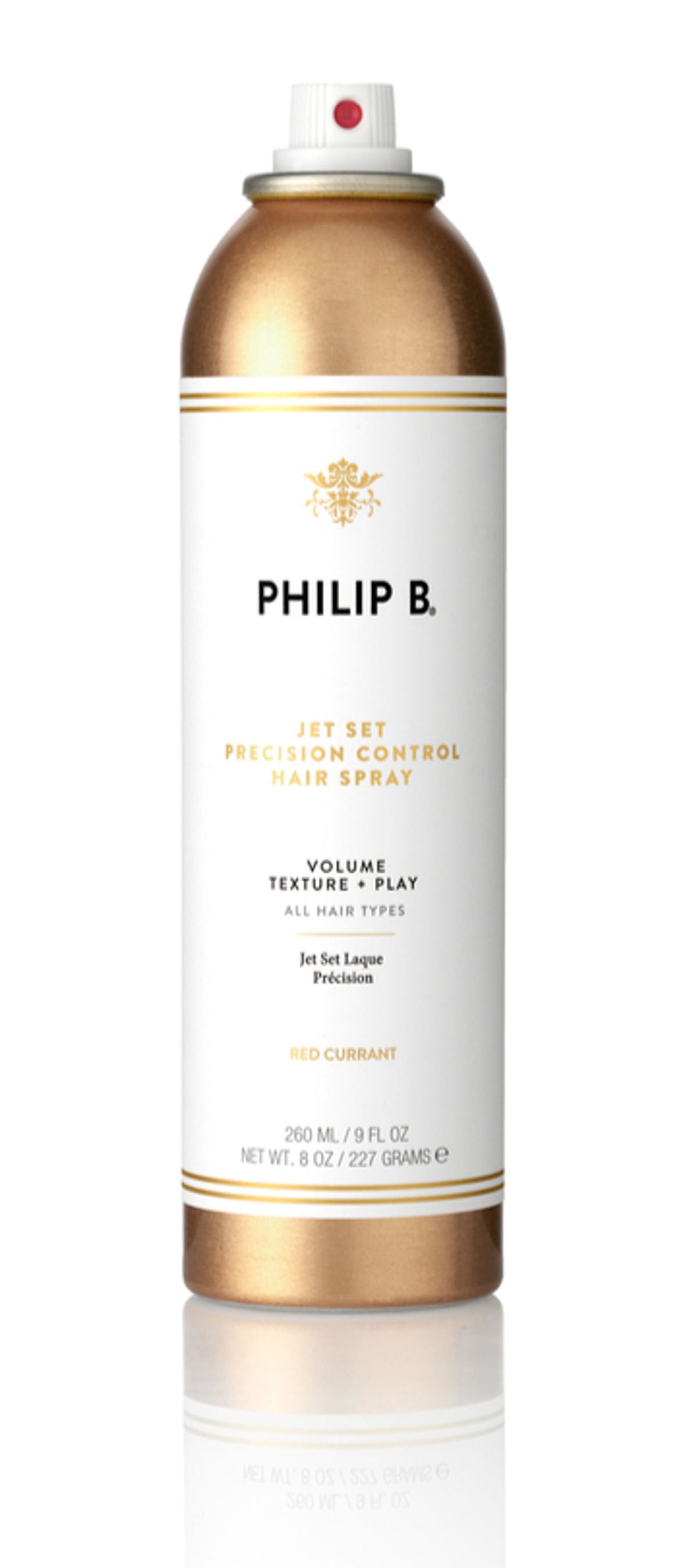 Philip B Jet Set Precision Control Hair Spray, 260ml.