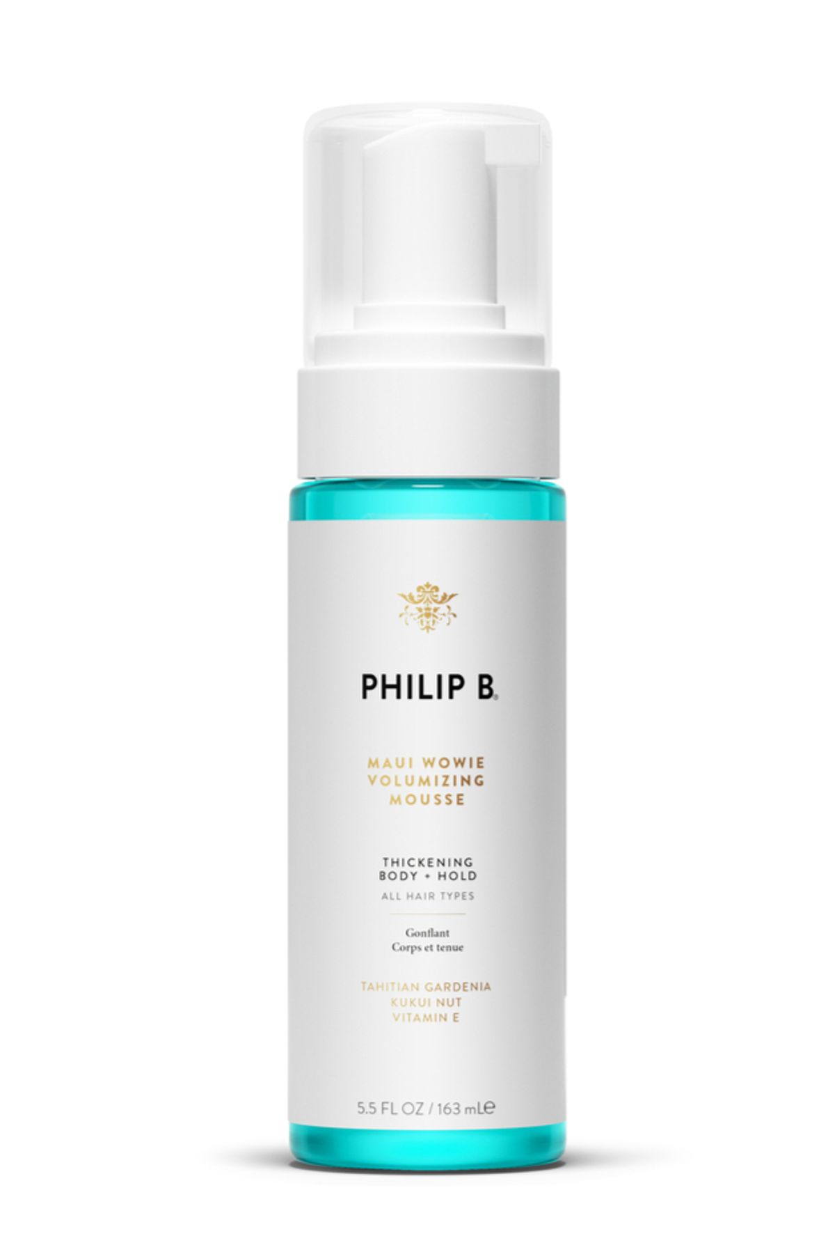 Philip B Maui Wowie Volumizing Mousse, 163ml.