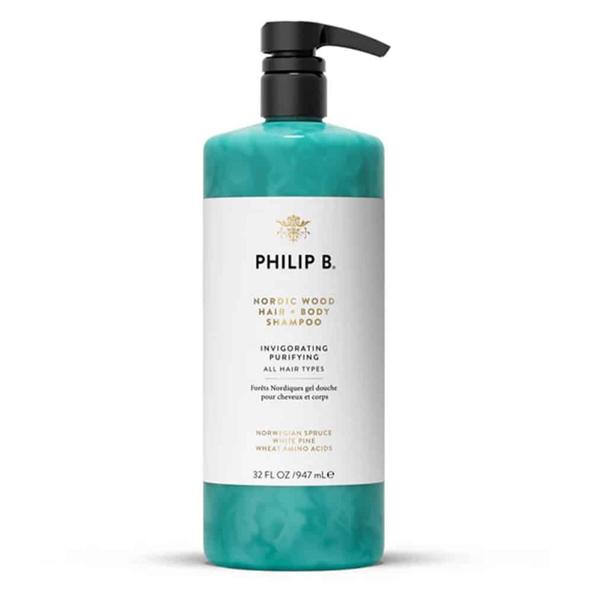 Philip B Nordic Wood One Step Shampoo 947ml