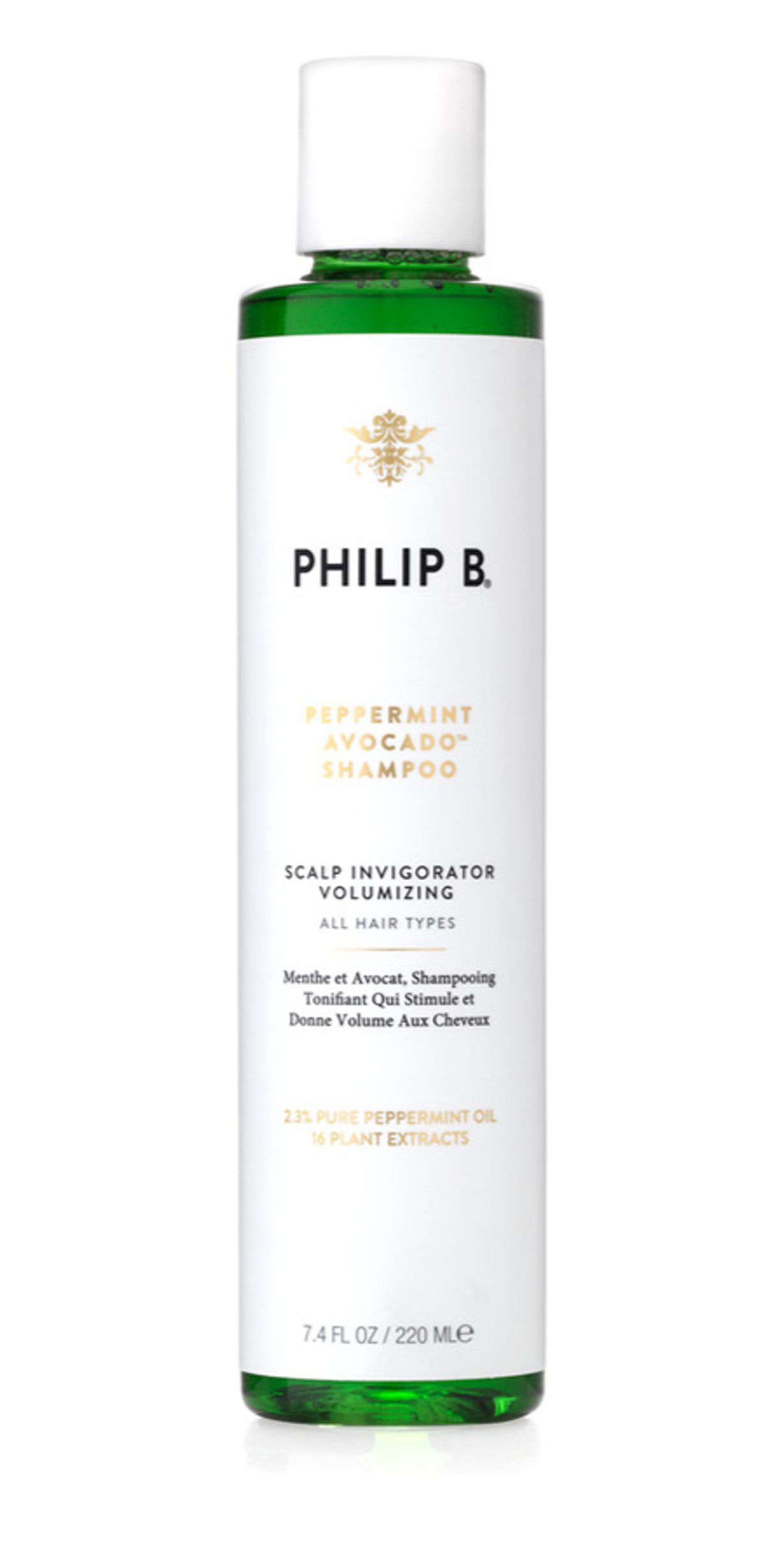 Philip B Peppermint Avocado Shampoo, 220ml.