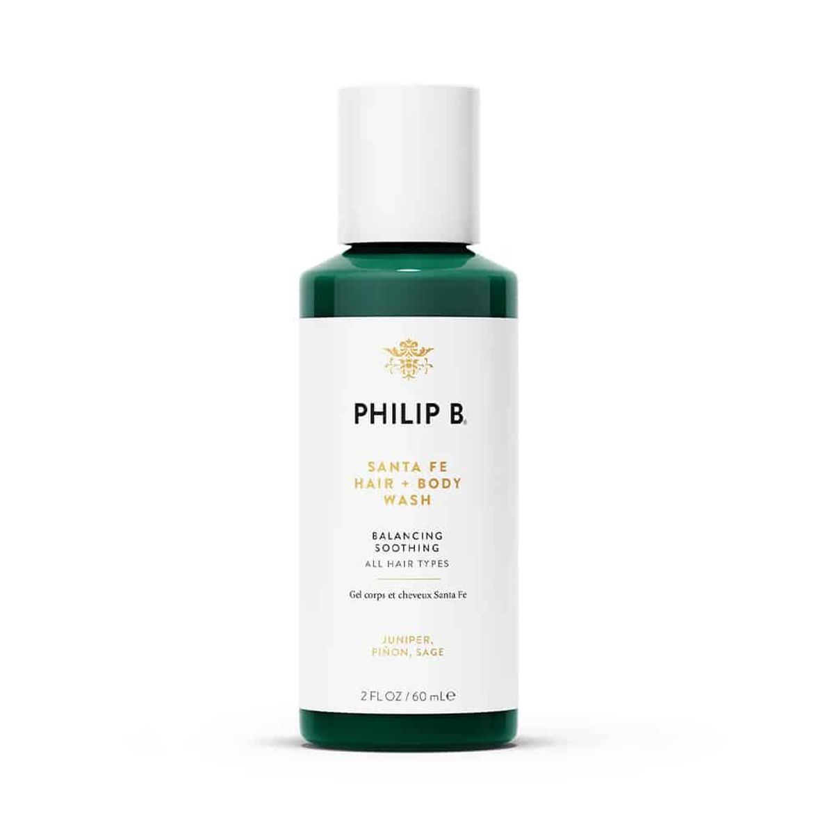 Philip B Santa Fe Balancing Hair & Body Wash 60ml