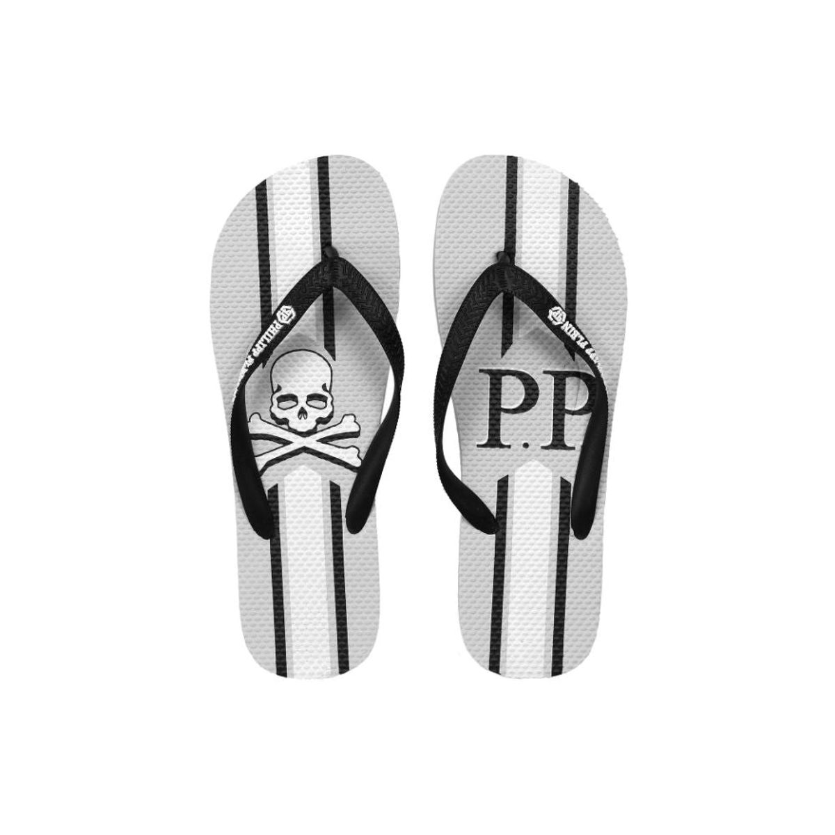 Philipp Plein Grå Flip-Flops