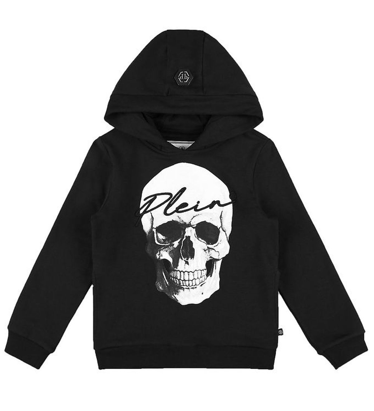 Philipp Plein Hættetrøje - Stones Skull - Sort m. Hvid