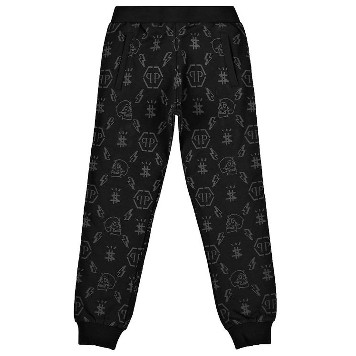 Philipp Plein Sweatpants - Monogram - Sort m. Print