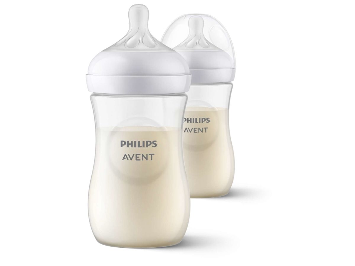 Philips Avent Natural Response Scy903/02 9Oz Baby Bottles - 2 Pack, Transparent