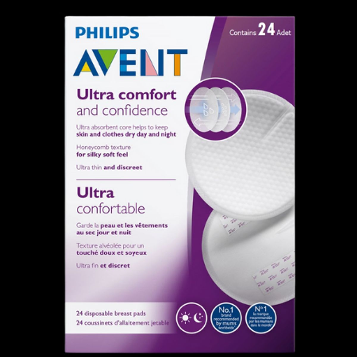 Philips Avent Ultra Comfort Ammeindlæg - 24 stk