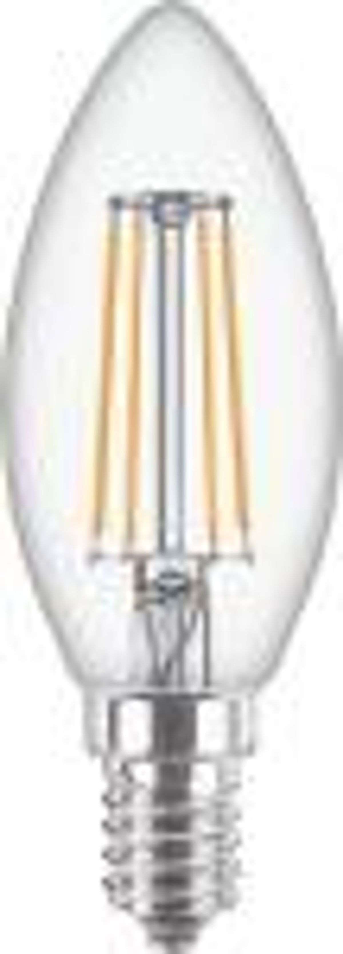 Philips corepro led kerte 4,3w (40w) e14 827 b35 klar glas