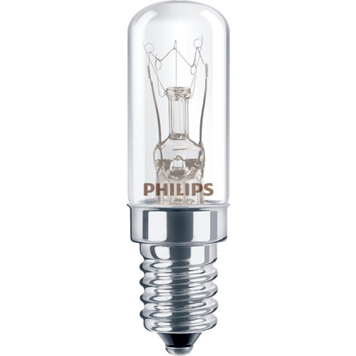 Philips E14 glødepære rørformet, 7W, 2700K