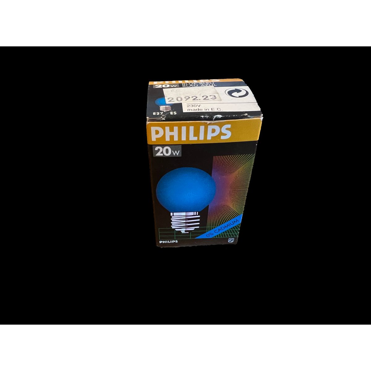 Philips E27 ES Blue 20W 230V