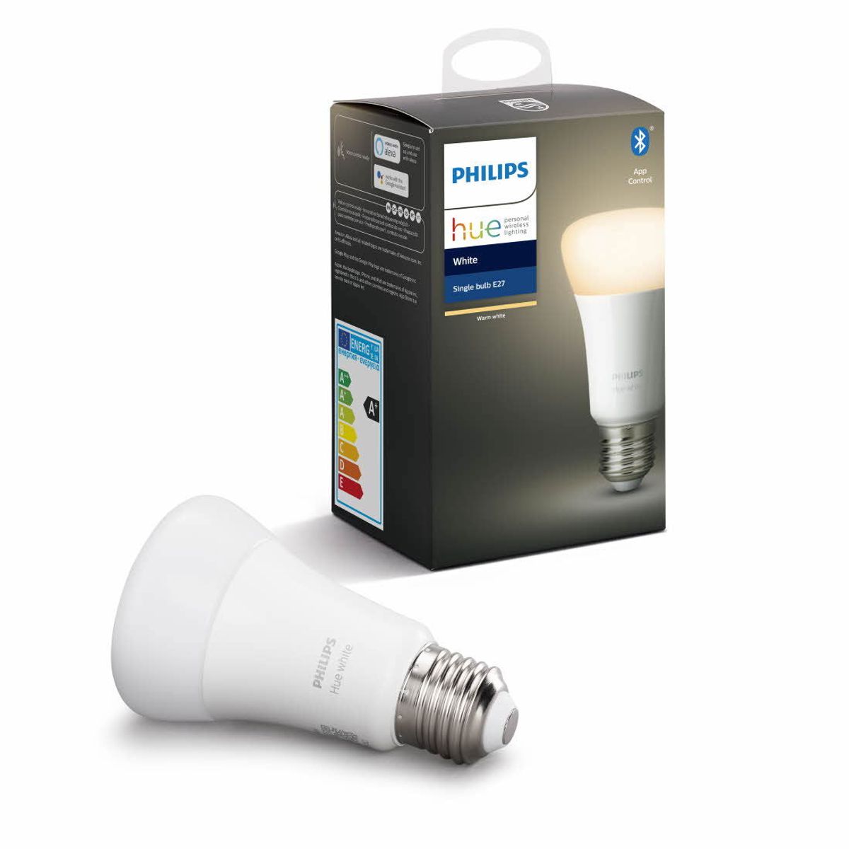 Philips Hue E27 - 9w - white