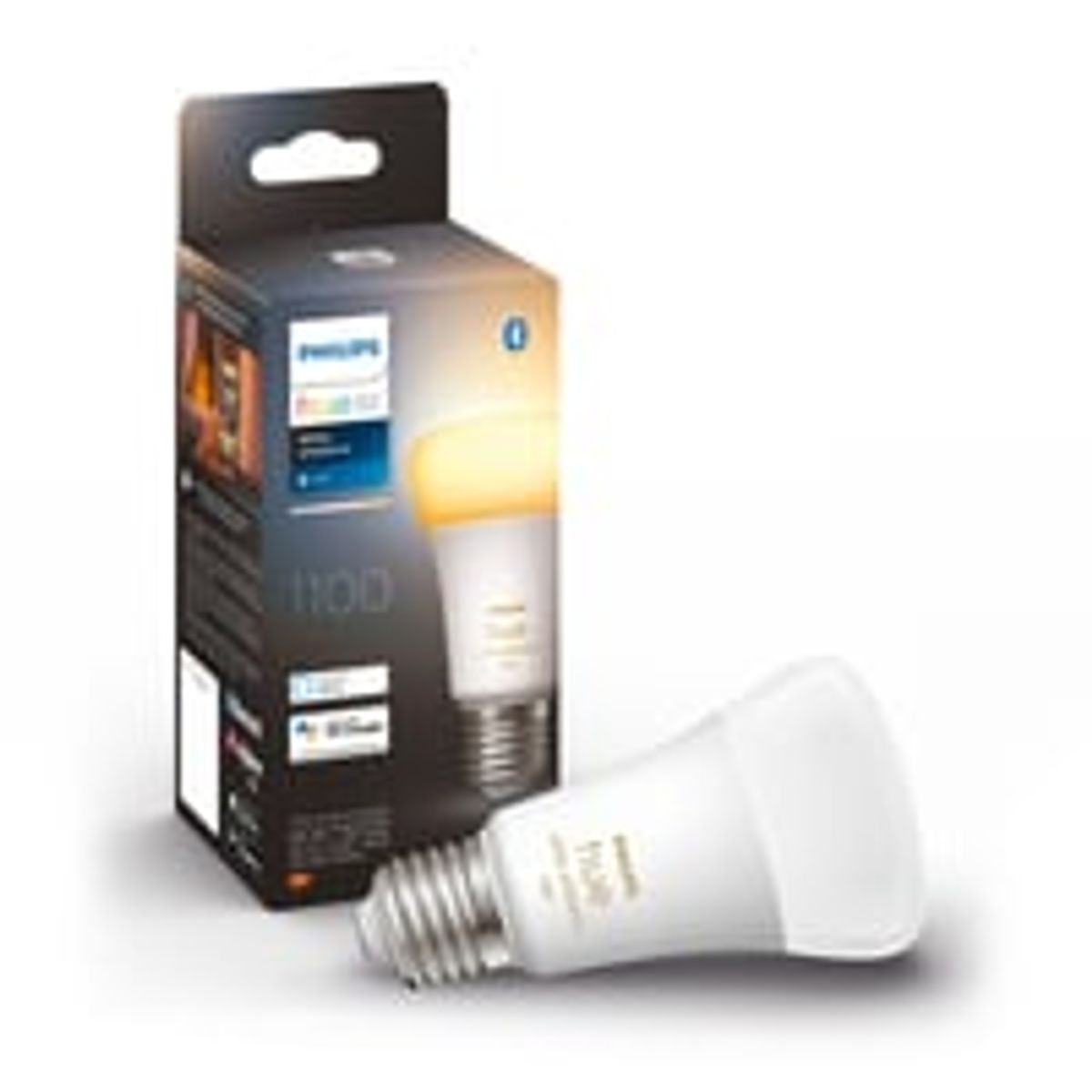 Philips Hue E27 LED-pre, White Ambiance, Zigbee + Bluetooth (1 pak)