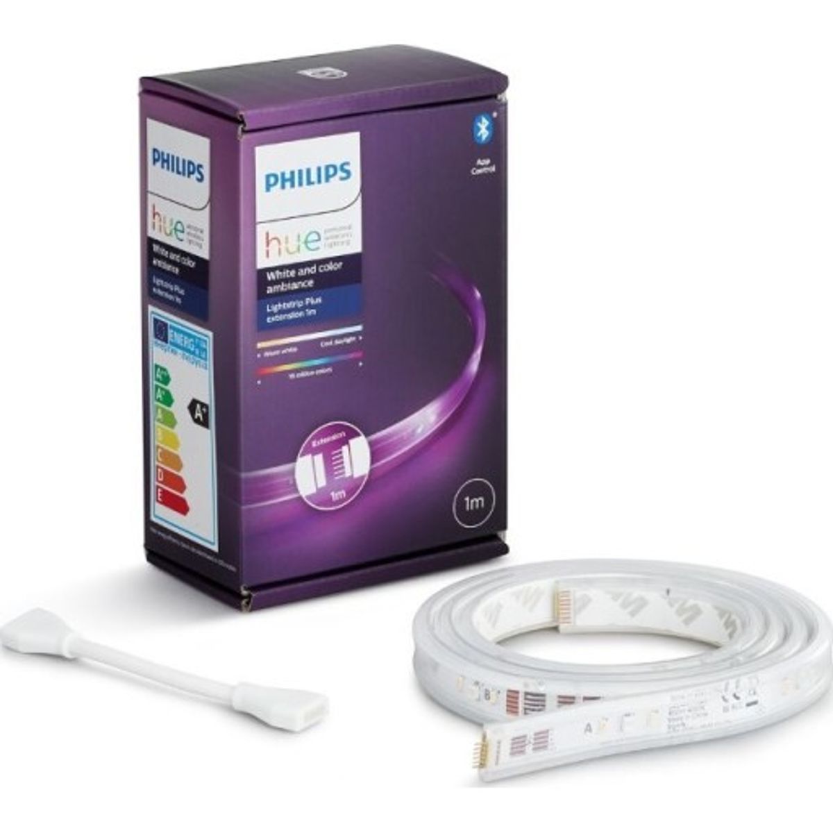 Philips Hue Plus LED bånd, 1 meter, forlængersæt