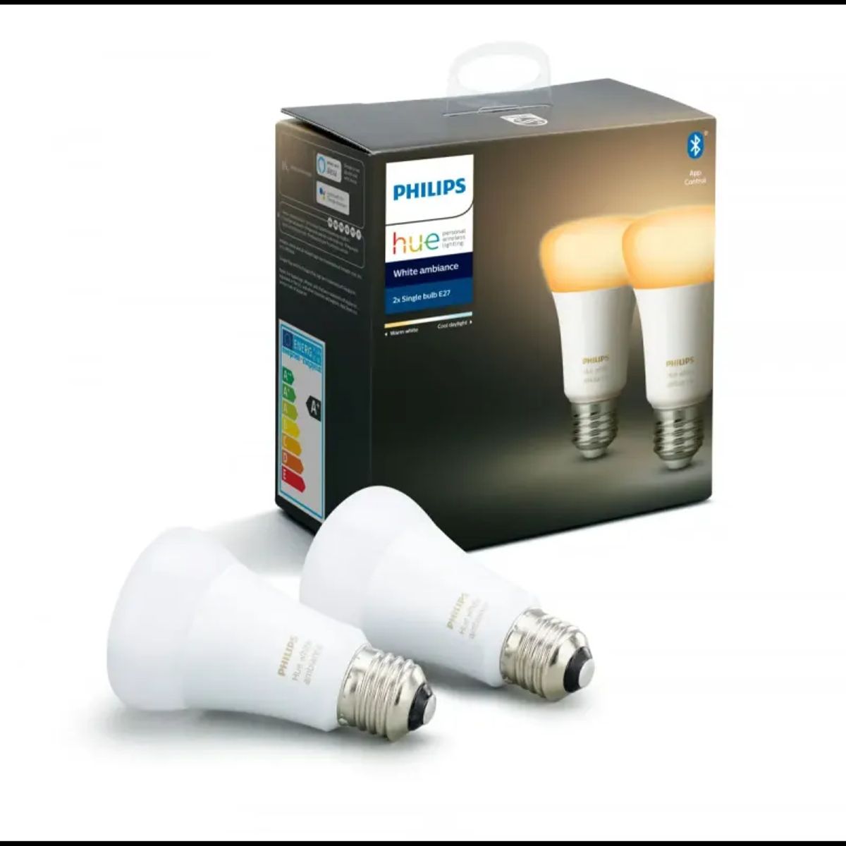 Philips Hue White Ambience 6W A60 E27 2P R - 929002489802