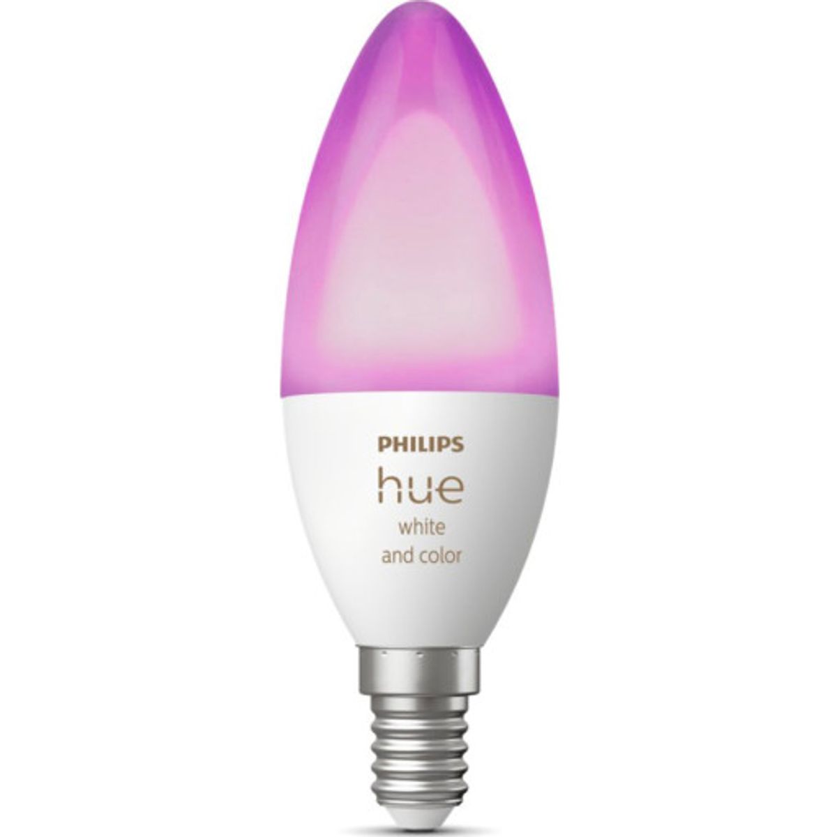 Philips Hue White Color Ambiance E14 kertepære, 2000K-6500K, 4W